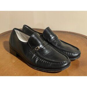 Florsheim Imperial Mens Lexington Black Leather Oxford Dress Shoes Sz 9.5 (F149)